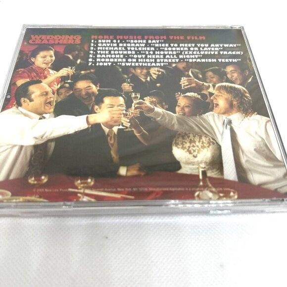 Wedding Crashers More Music From The Film CD Promo Only Soundtrack - Picture 2 of 2